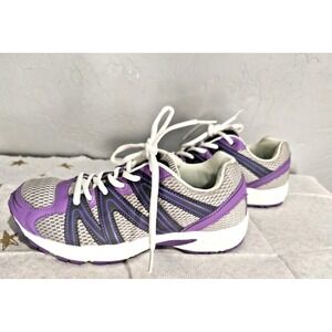 Animal Rescue Site Womens Sneakers Size 9 Purple‎ Gray Athletic Shoes